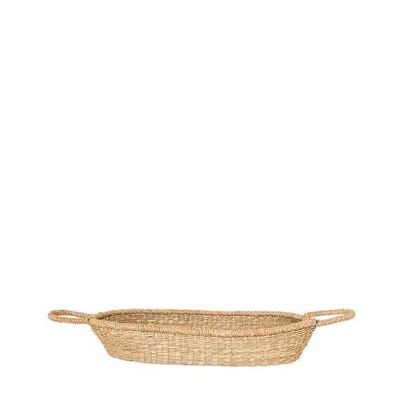 Canasto Mudador de Rattan para muñecos - Seagrass Reva